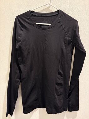 Oiselle Black (M) Run Top